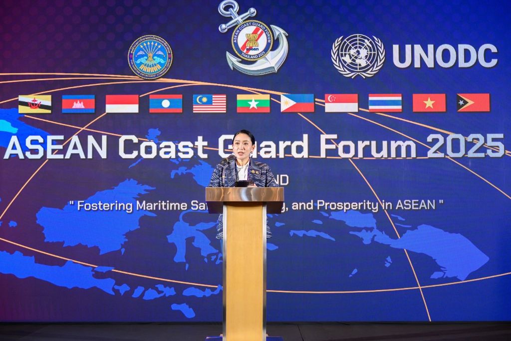 ศรชล. ร่วมกับ UNODC จัดการประชุม ACF 2025 ภายใต้หัวข้อ “Fostering Maritime Safety, Security, and Prosperity in ASEAN”